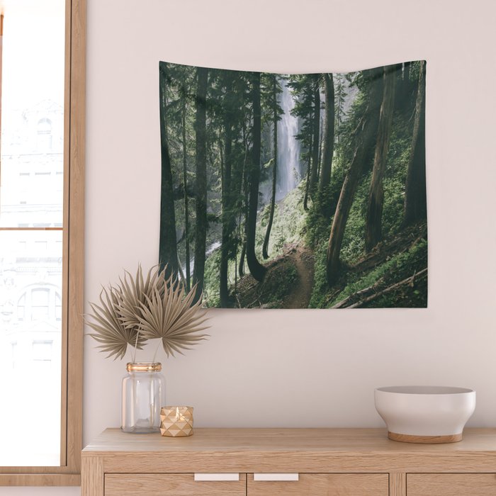 To The Falls Wall Tapestry Gallery Image 2