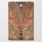 N198 - Vintage Heritage Traditional Golden Berber Moroccan Style Cutting Board Gallery Image 1