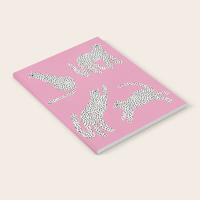 Pink Leopard Notebook Gallery Image 2