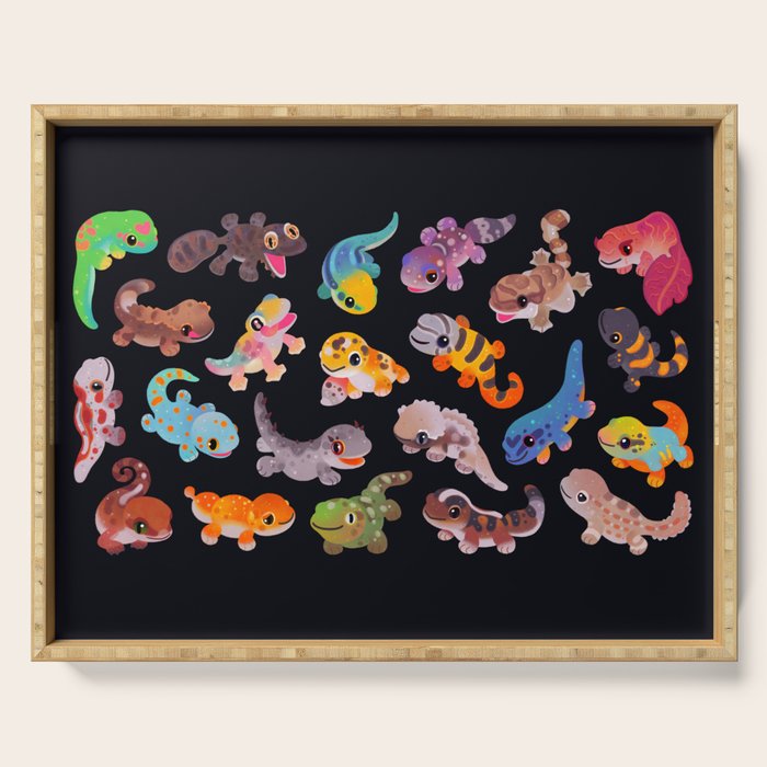 Gecko Serving Tray Gallery Image 1