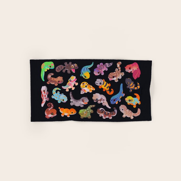 Gecko Bath Towel Gallery Image 1