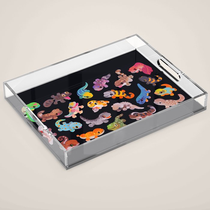 Gecko Acrylic Tray Gallery Image 1