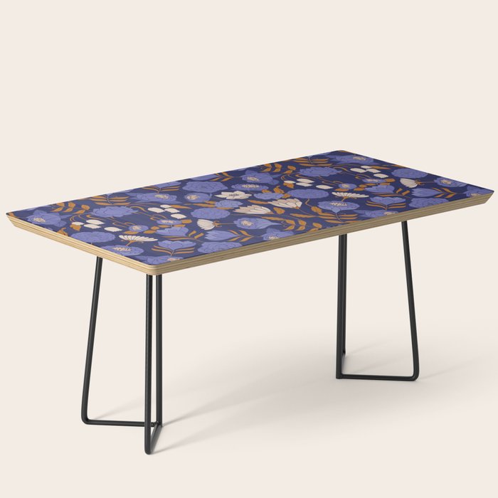 Mystery Blooms {Periwinkle} Coffee Table Gallery Image 1