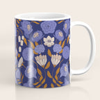 Mystery Blooms {Periwinkle} Coffee Mug Gallery Image 1