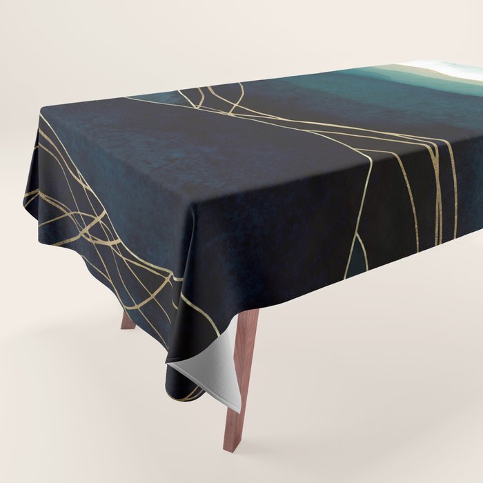 Indigo Waters Tablecloth Gallery Image 1