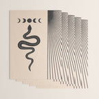 Snake Geometry Wrapping Paper Gallery Image 3