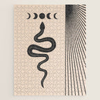 Snake Geometry Jigsaw Puzzle Gallery Image 1