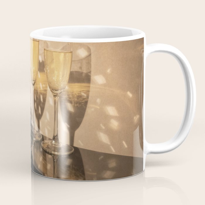Disco Ball Champagne Celebration Glam Photography  Coffee Mug Gallery Image 1
