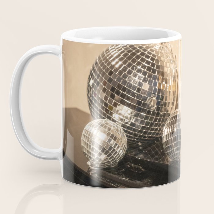 Disco Ball Champagne Celebration Glam Photography  Coffee Mug Gallery Image 3