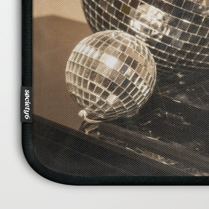 Disco Ball Champagne Celebration Glam Photography  Laptop Sleeve Gallery Image 3