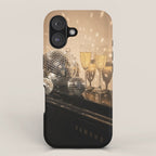 Disco Ball Champagne Celebration Glam Photography  iPhone Case Gallery Image 1