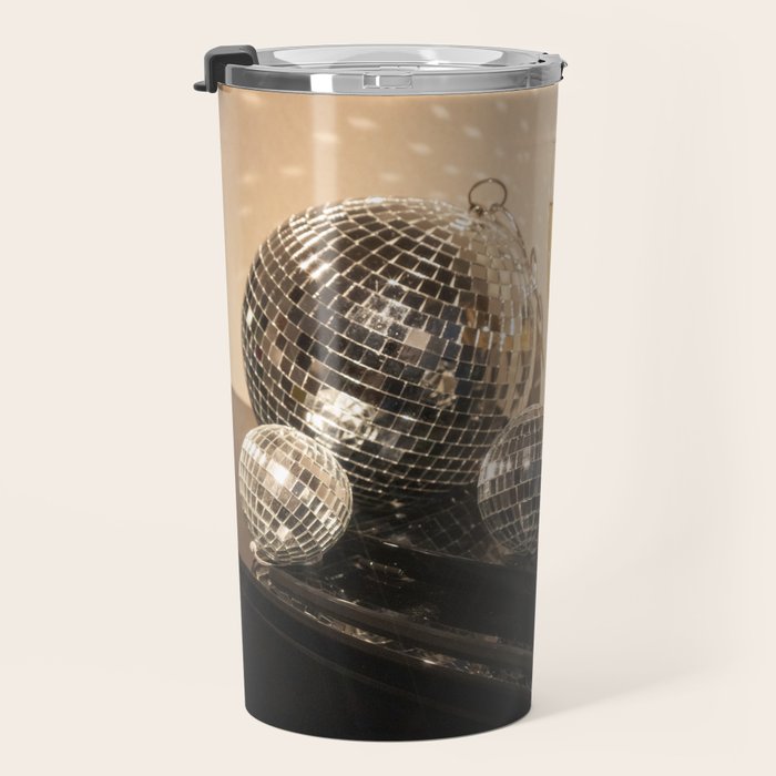 Disco Ball Champagne Celebration Glam Photography  Travel Mug Gallery Image 3