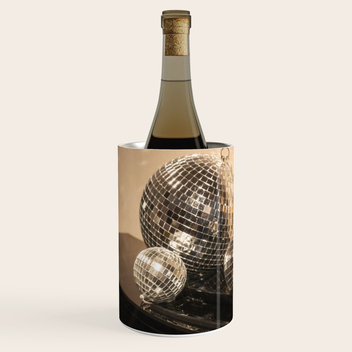 Disco Ball Champagne Celebration Glam Photography  Wine Chiller Gallery Image 2