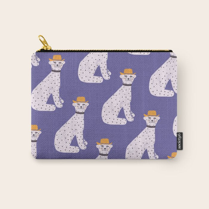 Snow Leopard Carry All Pouch Gallery Image 1