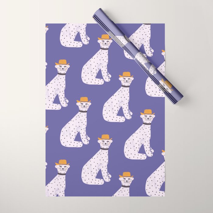 Snow Leopard Wrapping Paper Gallery Image 1