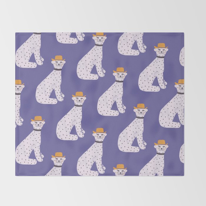 Snow Leopard Throw Blanket Gallery Image 2