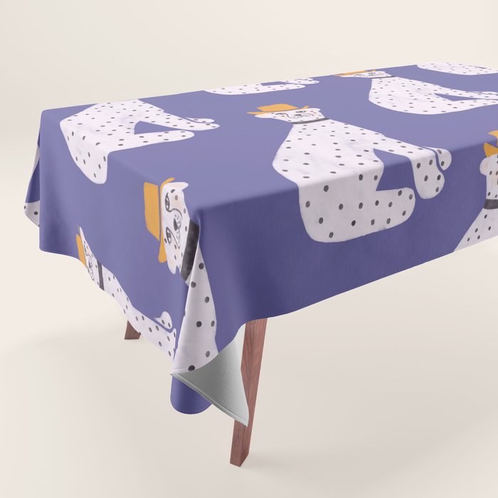 Snow Leopard Tablecloth Gallery Image 1