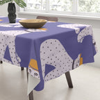 Snow Leopard Tablecloth Gallery Image 3