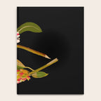 Rhododendron Maximum  by Mary Delany Paper Collage Floral Flower Botanical Paper Mosaic Vintage Scientific Plant Anatomy Notebook Gallery Image 4