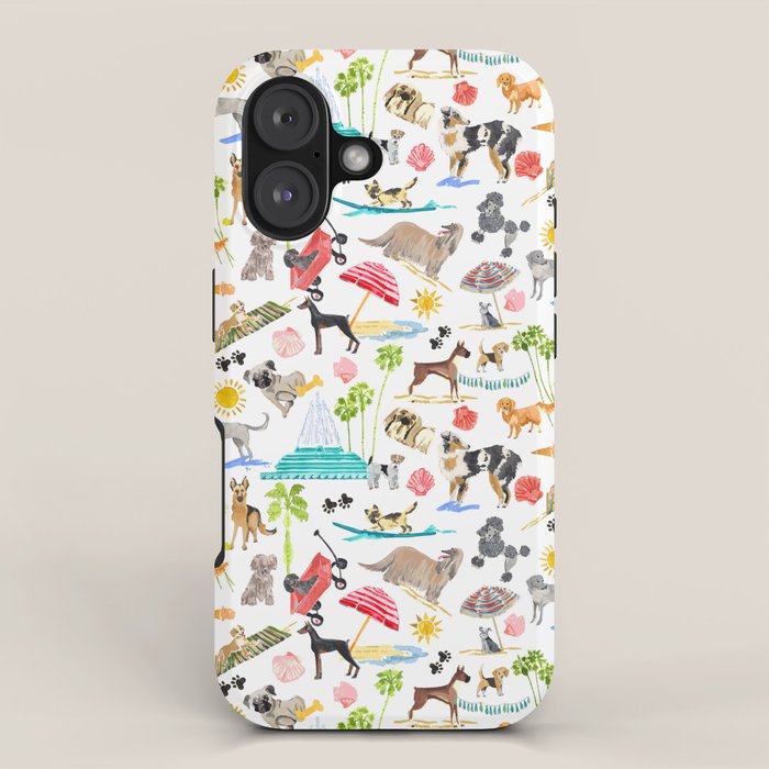 Doggie Days iPhone Case Gallery Image 1