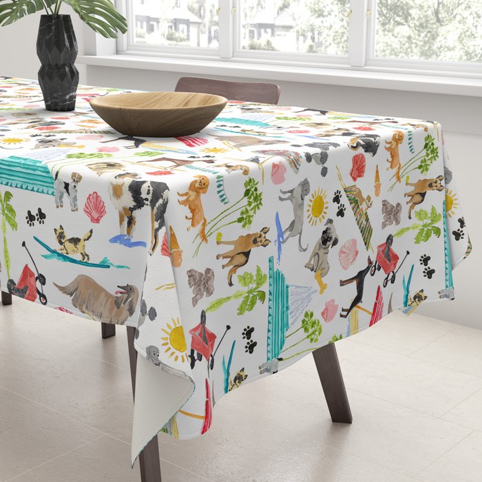 Doggie Days Tablecloth Gallery Image 3