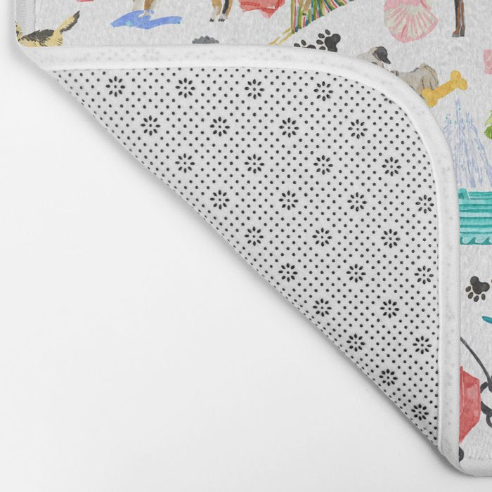 Doggie Days Bath Mat Gallery Image 2
