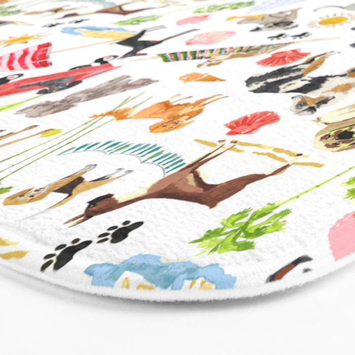 Doggie Days Bath Mat Gallery Image 3