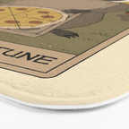 Wheel of Fortune - Raccoons Tarot Bath Mat Gallery Image 3