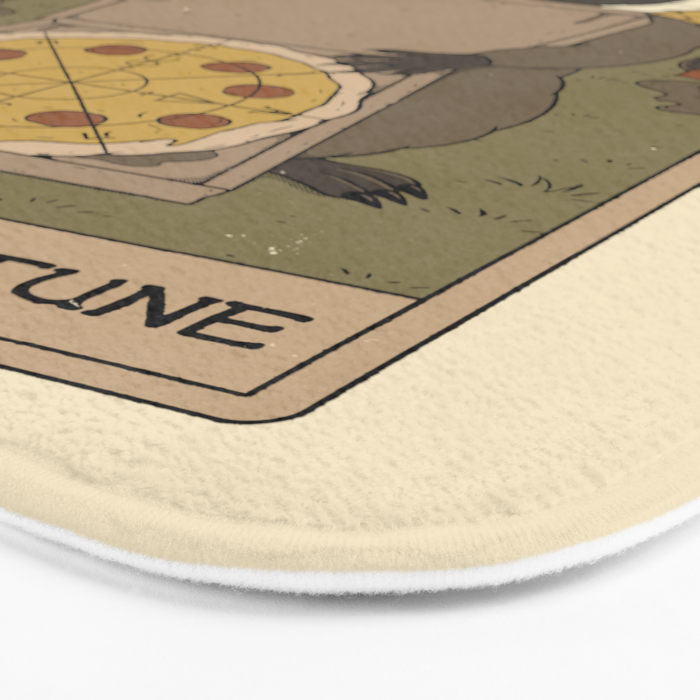 Wheel of Fortune - Raccoons Tarot Bath Mat Gallery Image 3