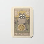 Wheel of Fortune - Raccoons Tarot Bath Mat Gallery Image 1