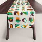 Shape of thoughts Table Runner Gallery Image 1