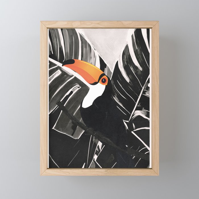 Tropical Toucan Art Mini Art Print Gallery Image 1