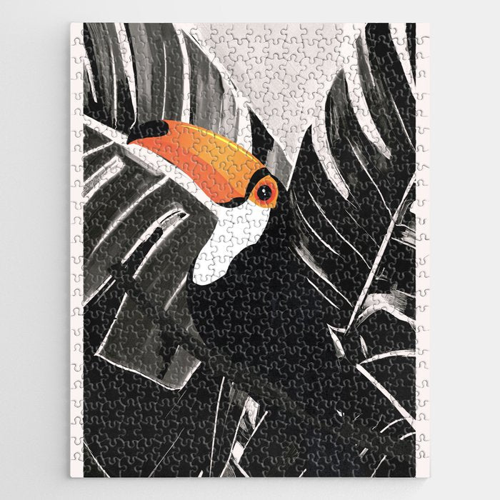 Tropical Toucan Art Jigsaw Puzzle Gallery Image 1
