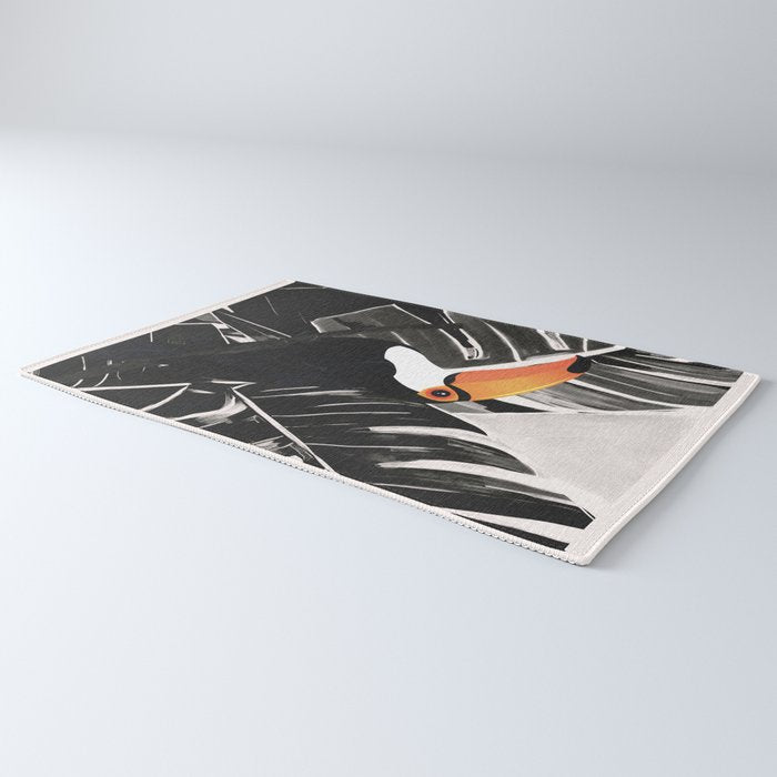 Tropical Toucan Art Rug Gallery Image 3