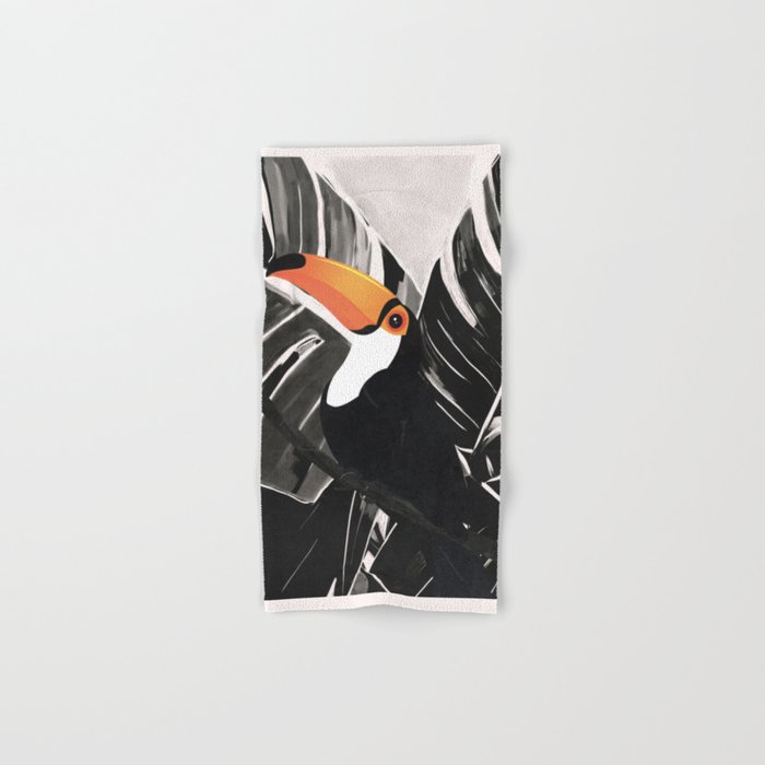 Tropical Toucan Art Bath Towel Gallery Image 1