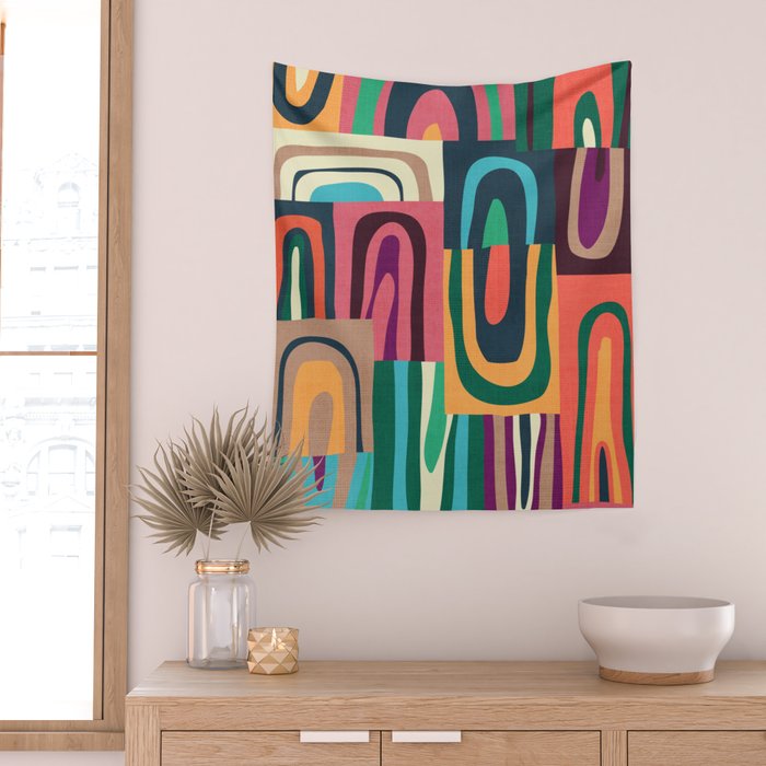 Rolling rollers Wall Tapestry Gallery Image 2