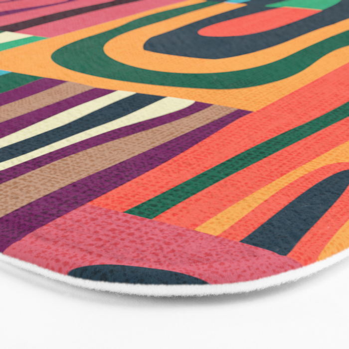 Rolling rollers Bath Mat Gallery Image 3