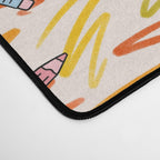 Pencil Print Desk Mat Gallery Image 4