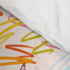 Pencil Print Comforter Gallery Image 4