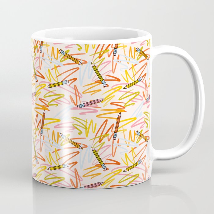 Pencil Print Coffee Mug Gallery Image 1