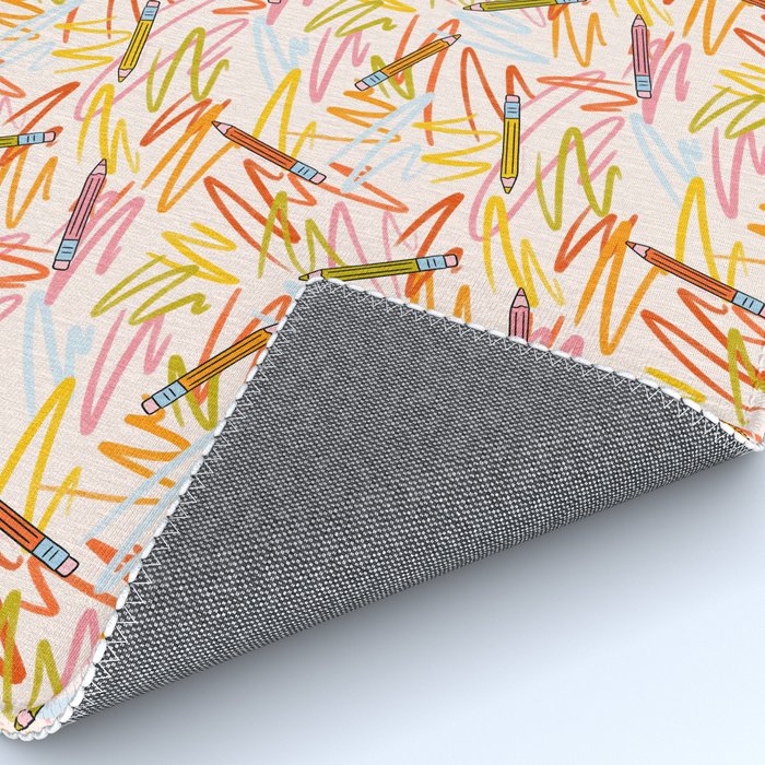 Pencil Print Rug Gallery Image 4