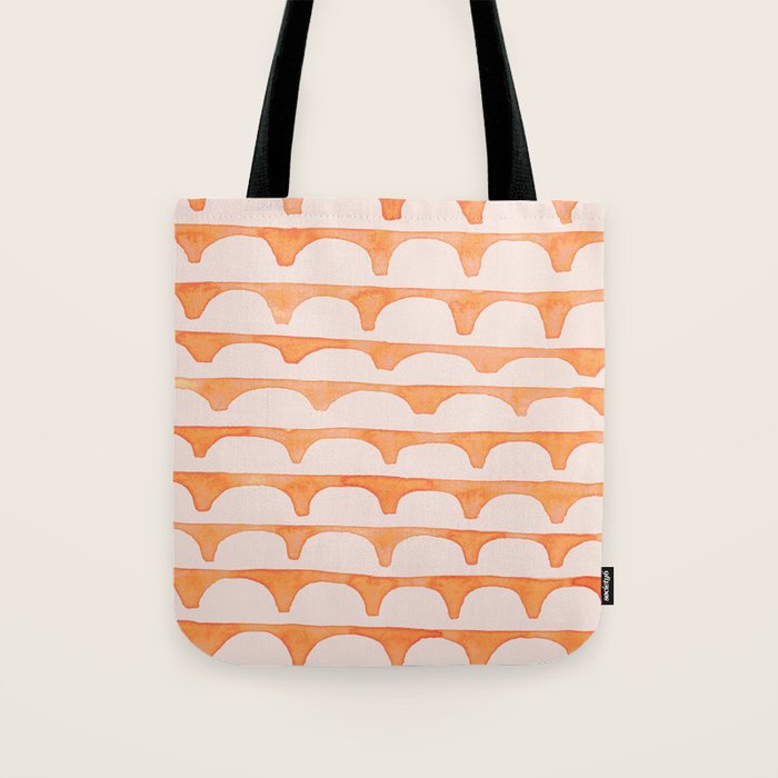 Scoop in peach Tote Bag Gallery Image 1