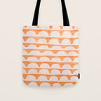 Scoop in peach Tote Bag Gallery Image 1