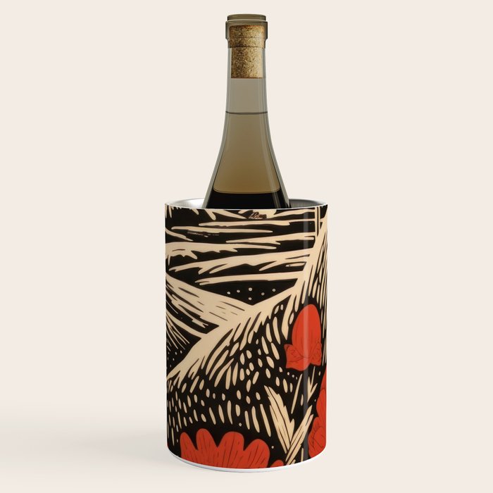 Red Tulip Moon Rise Bunny Wine Chiller Gallery Image 3