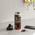 Red Tulip Moon Rise Bunny Water Bottle Gallery Image 4