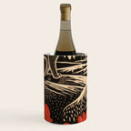 Red Tulip Moon Rise Bunny Wine Chiller Gallery Image 1