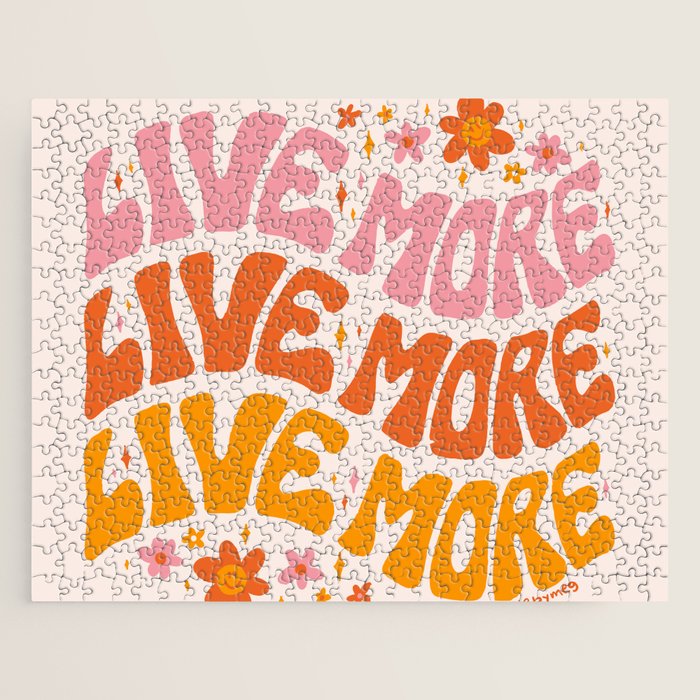 Live More Jigsaw Puzzle