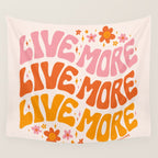 Live More Wall Tapestry Gallery Image 4