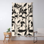 Abstract Minimal Flowers 16 Window Curtain Gallery Image 5