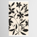 Abstract Minimal Flowers 16 Tablecloth Gallery Image 2